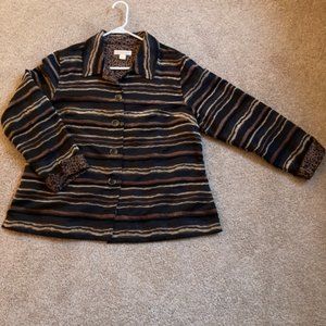 Christopher & Banks Collared Jacket